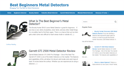 Desktop Screenshot of metaldetectorplus.com